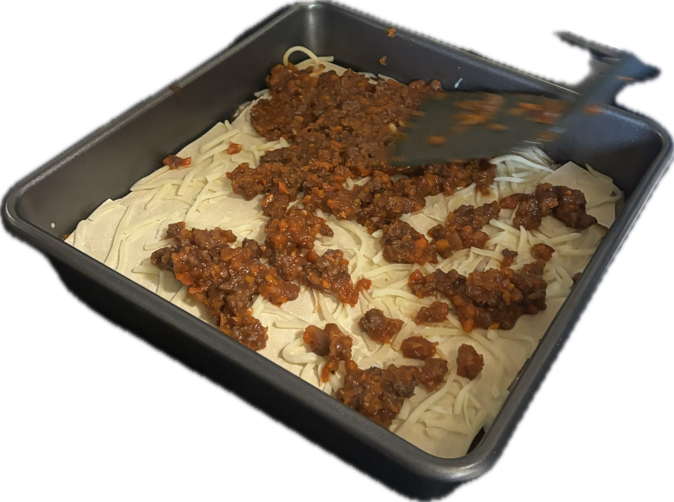 Lasagna-put each layer
